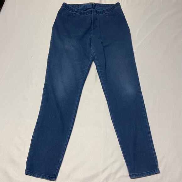 Faded Glory Women's Pull On Jegging Jeans Size 12 Mid-Rise Stretch W32 L 28 1/2 - Picture 1 of 10